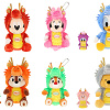 キャステル 【11/16・12/1発売】ディズニーお正月2024グッズ全41種類一覧！辰がモチーフになったぬいぐるみやぬいぐるみバッジ！