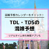 キャステル 【ディズニー混雑予想】2025年のTDL・TDSの混み具合は？11月・12月は混む？リアルタイム待ち時間アプリも