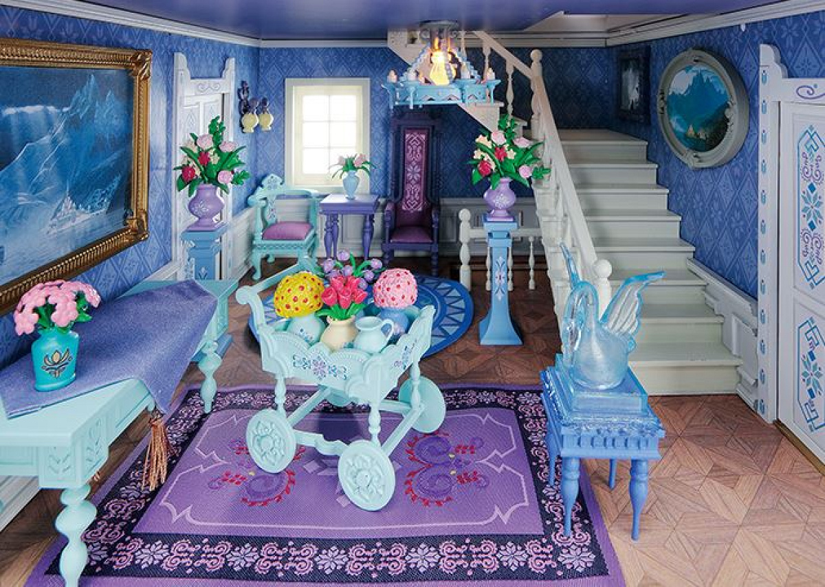 ディズニードールハウス『アナと雪の女王』の部屋
