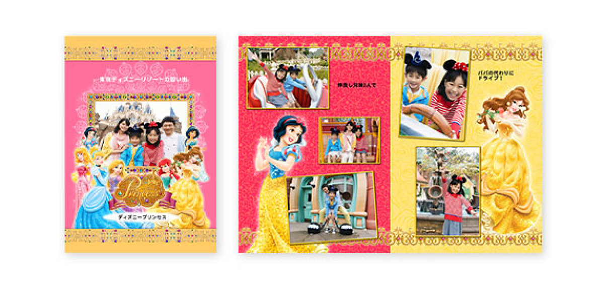 ディズニーフォト：ハードカバーフォトブック| キャステル | CASTEL