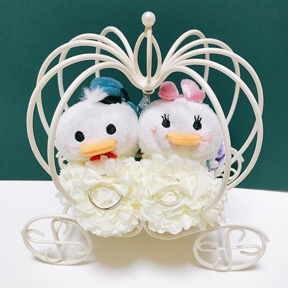 ドナルドとデイジーのリングピロー| キャステル | CASTEL ディズニー情報