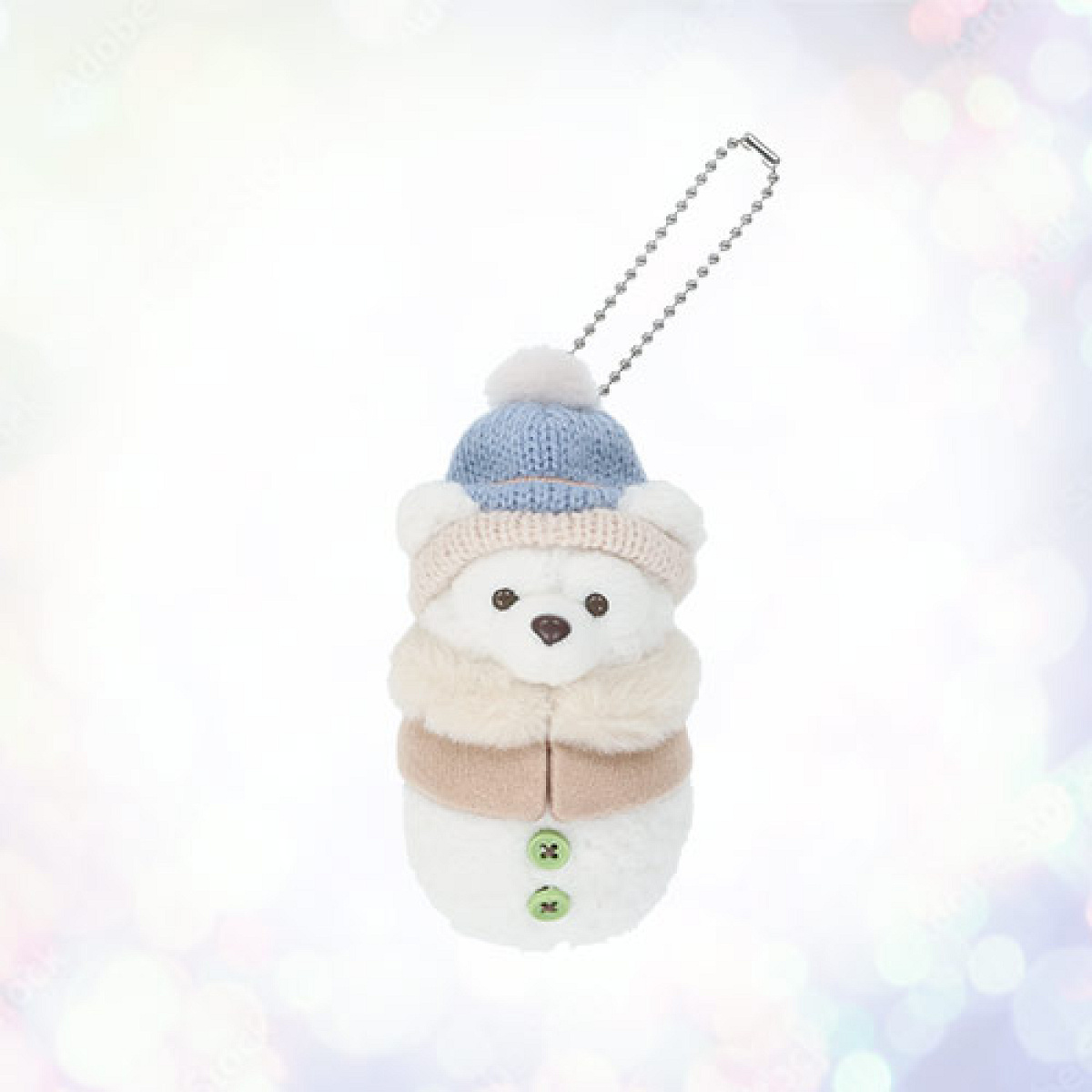 ダッフィーぬいぐるみチャーム(シークレット・オブ・スノーウィーデイグッズ)