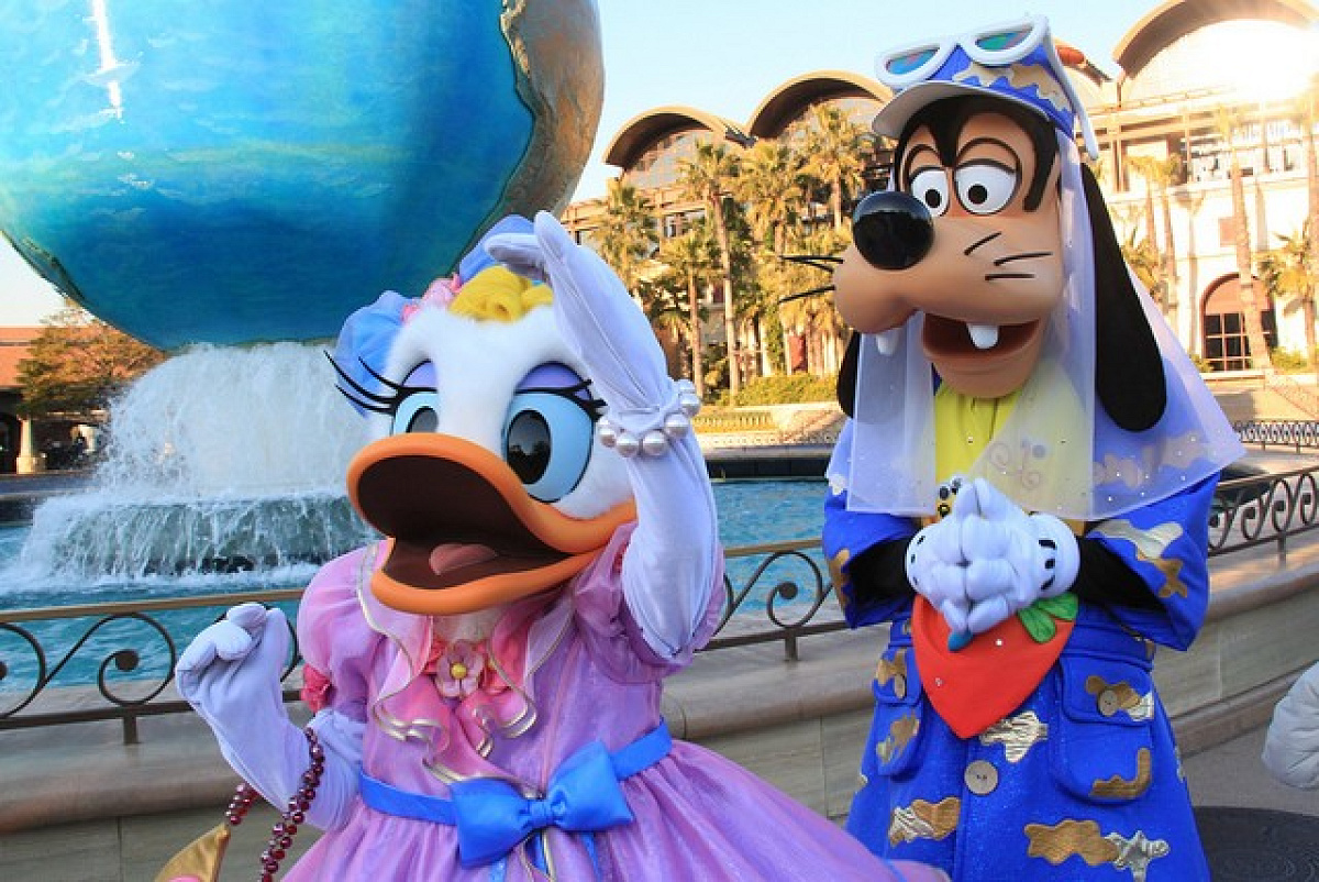 フリーグリのデイジーとグーフィー| キャステル | CASTEL ディズニー情報