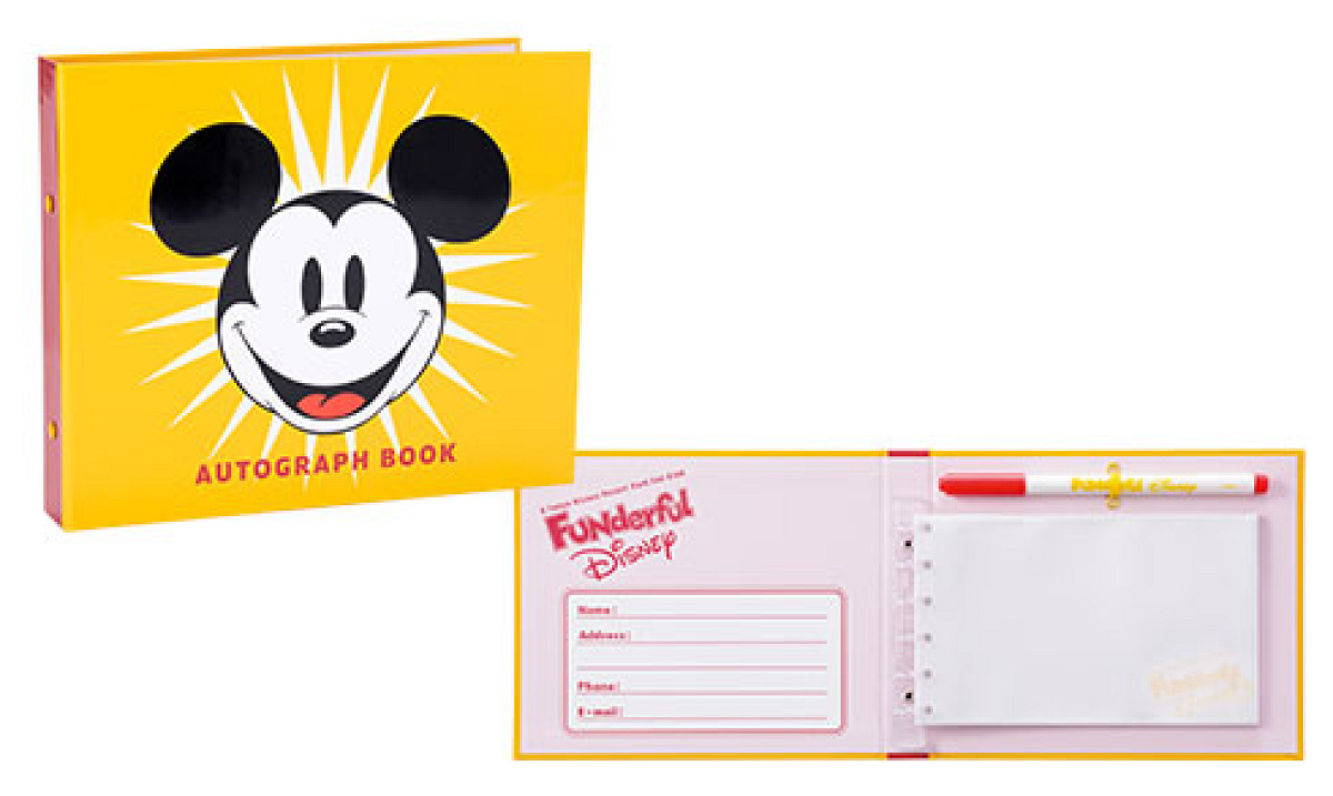 東京ディズニーリゾート ファンダフルディズニー限定サイン入りフォトブック ファンダフルディズニー サイン帳 ディズニーサイン帳 ペン付き