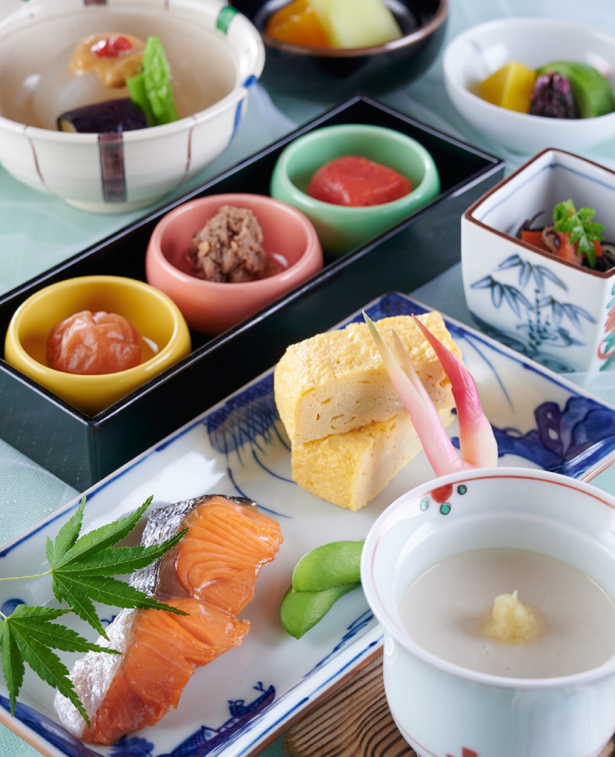 ホテルオークラ東京ベイの朝食、和定食