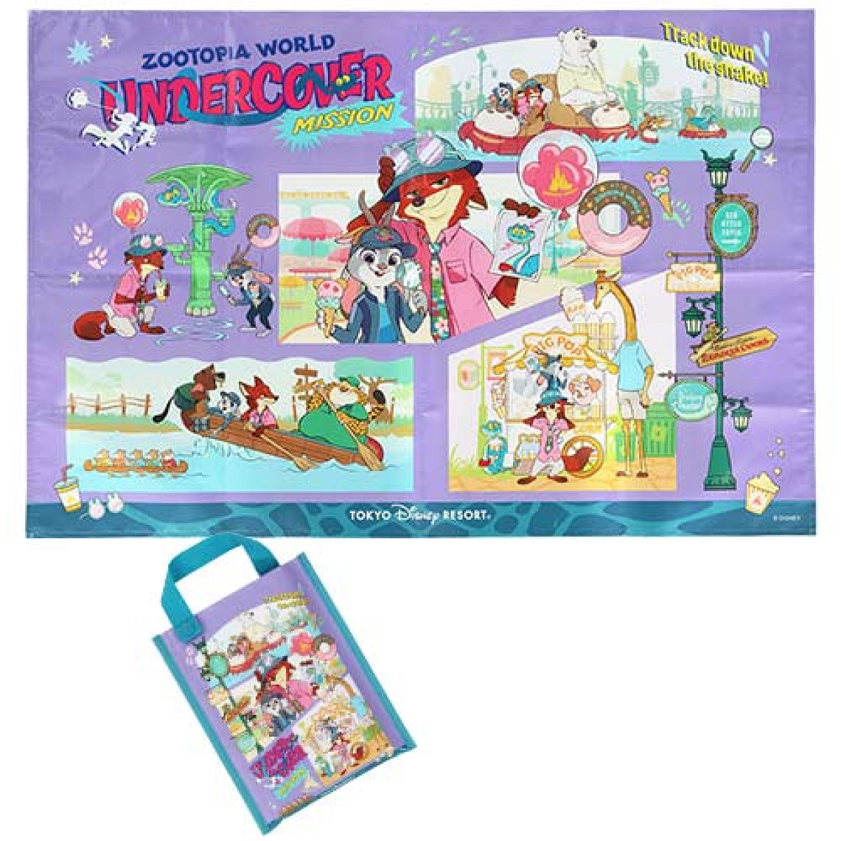 レジャーシート(ズートピア2グッズ)| キャステル | CASTEL ディズニー情報