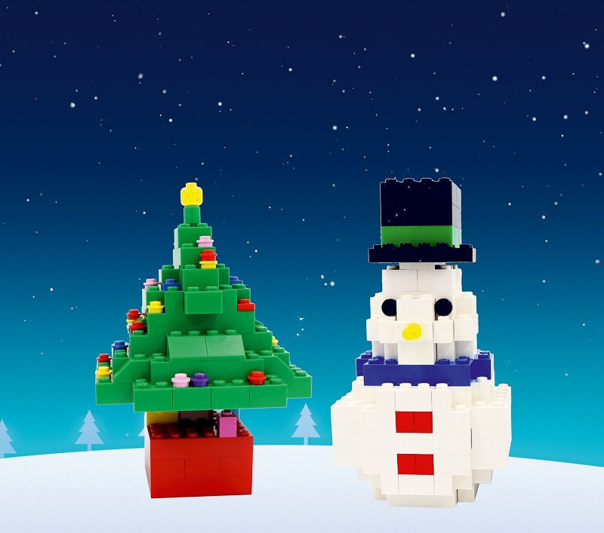 素敵なクリスマスのレゴを作ろう！
