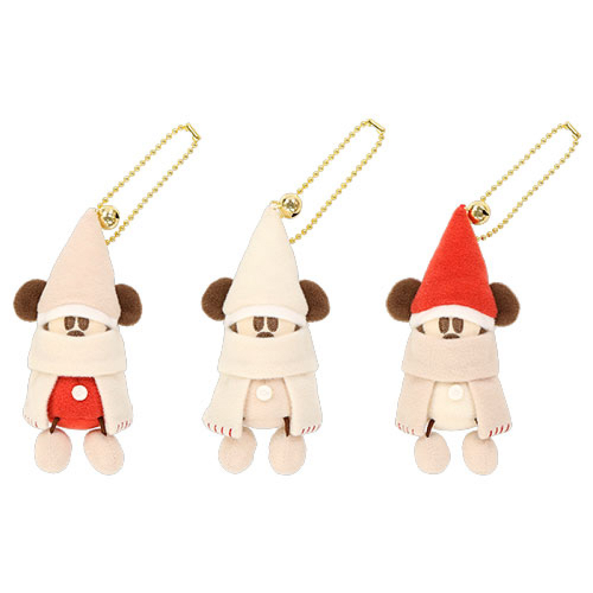 リルリンリンぬいぐるみチャームセット(ディズニークリスマスグッズ