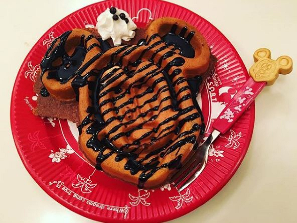 ミッキーワッフル チョコレートソース| キャステル | CASTEL