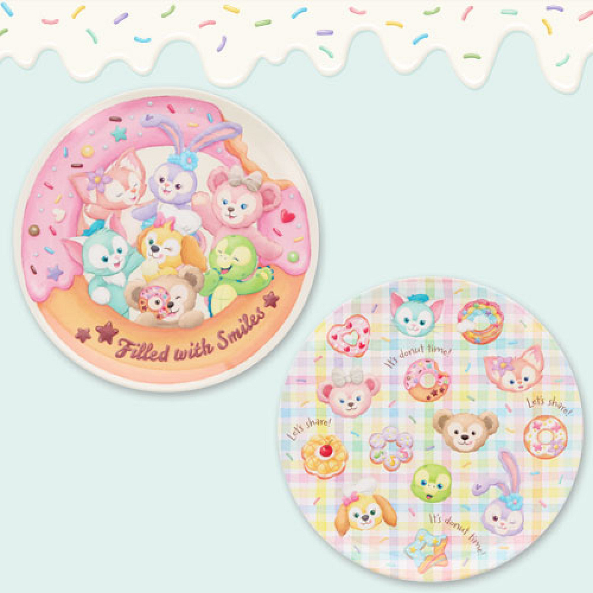 プレートセット(フィルドウィズジョイグッズ)| キャステル | CASTEL