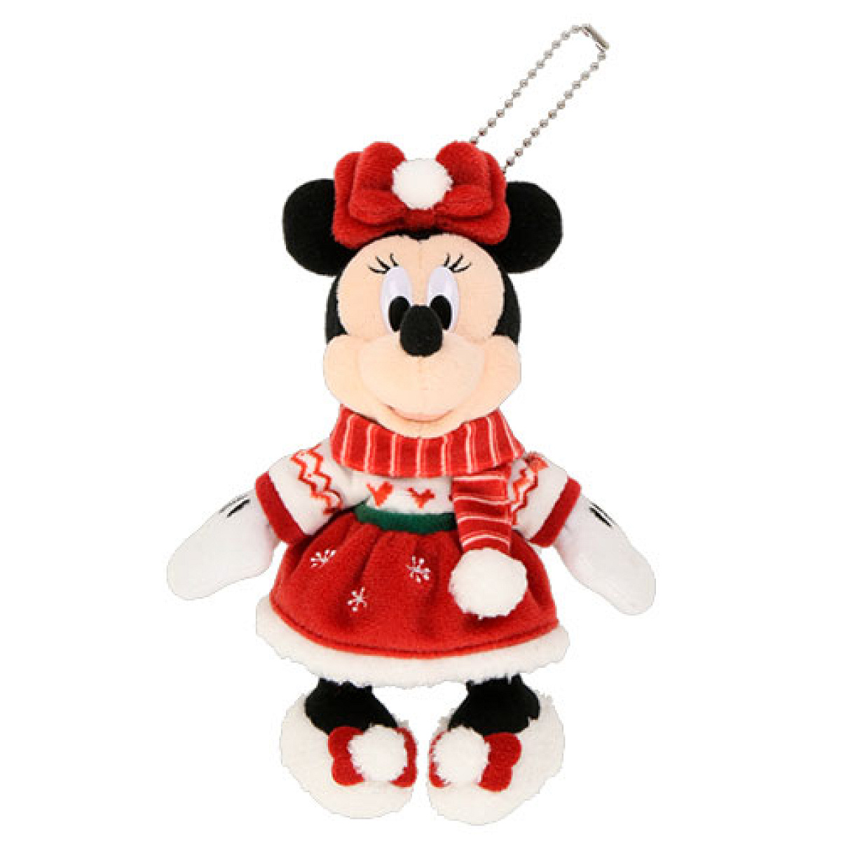 ぬいぐるみバッジ　2024クリスマス　ディズニーシー ぬいぐるみバッジ(ディズニークリスマスグッズ2024)| キャステル