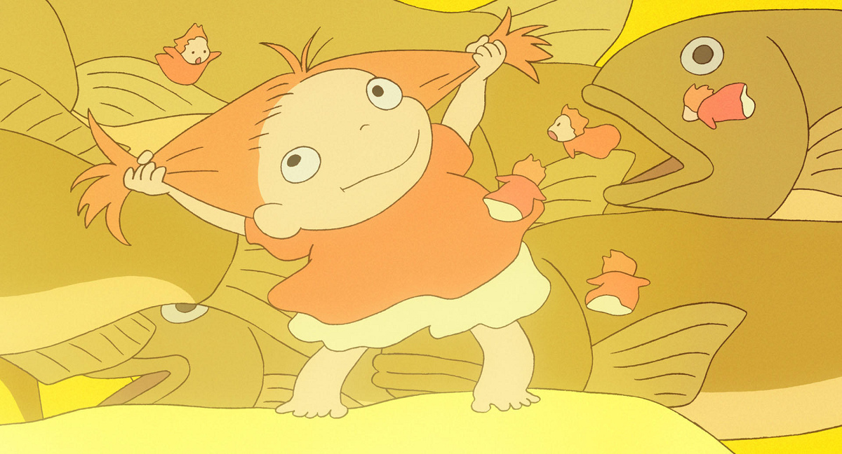 魚から人間になるポニョ| キャステル | CASTEL ディズニー情報