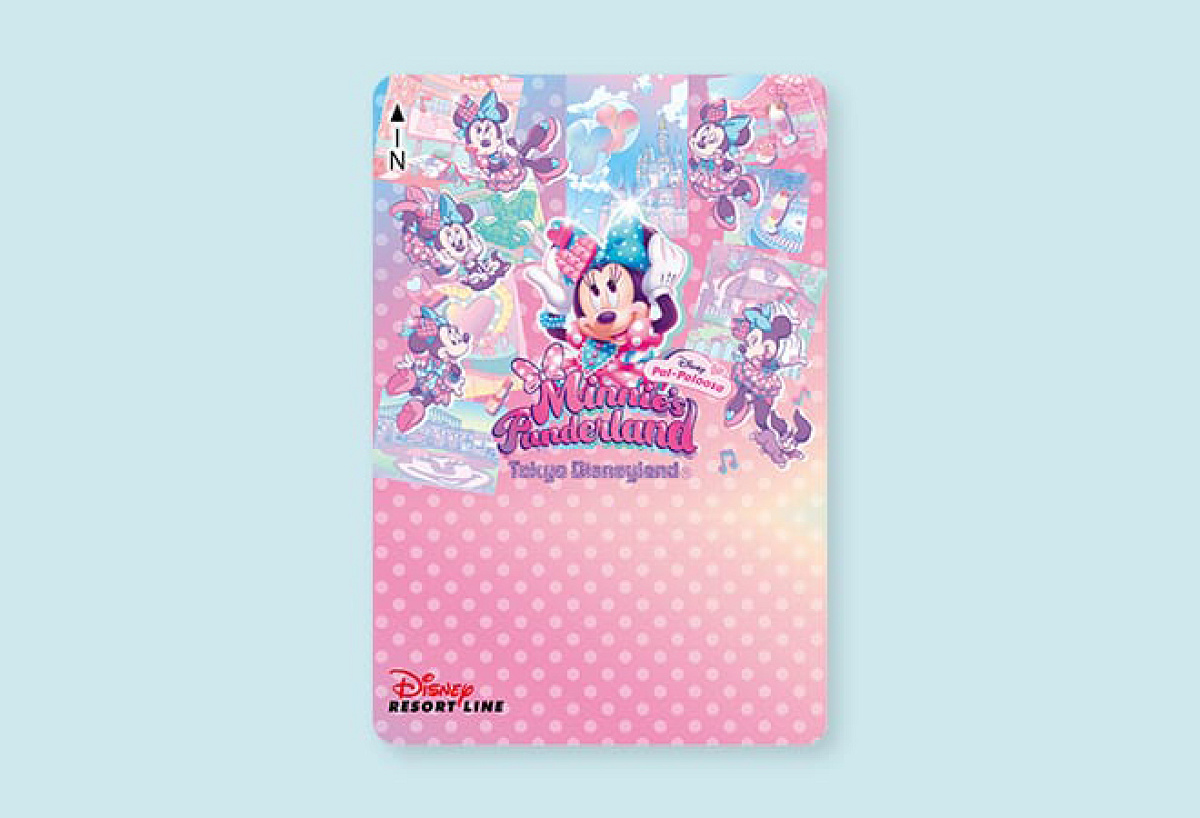 リゾートラインのフリーきっぷ（ミニーのファンダーランド