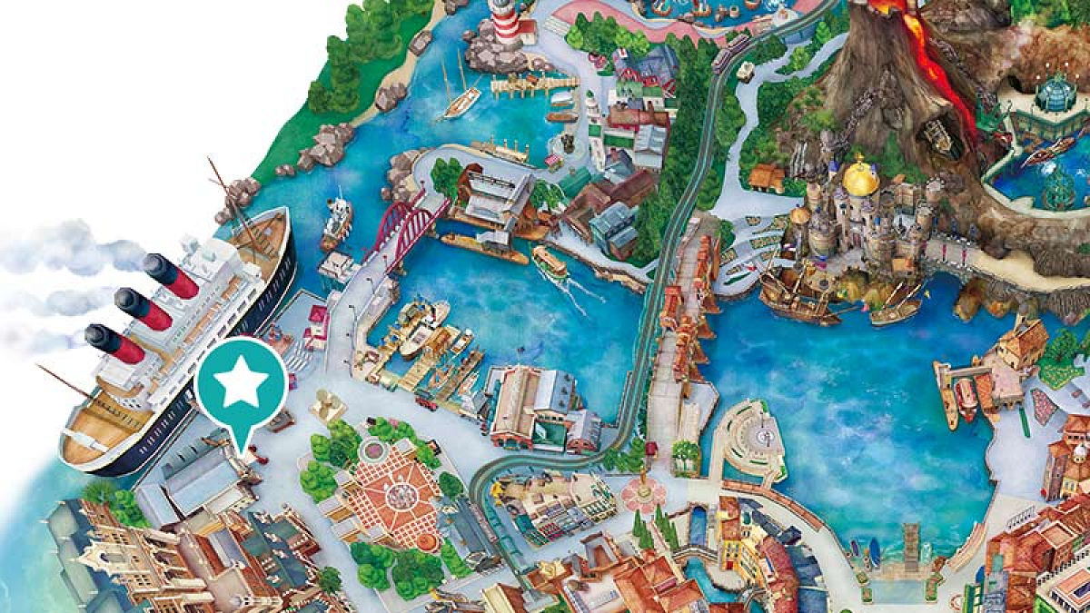 セイリングデイ・ブッフェの場所| キャステル | CASTEL ディズニー情報