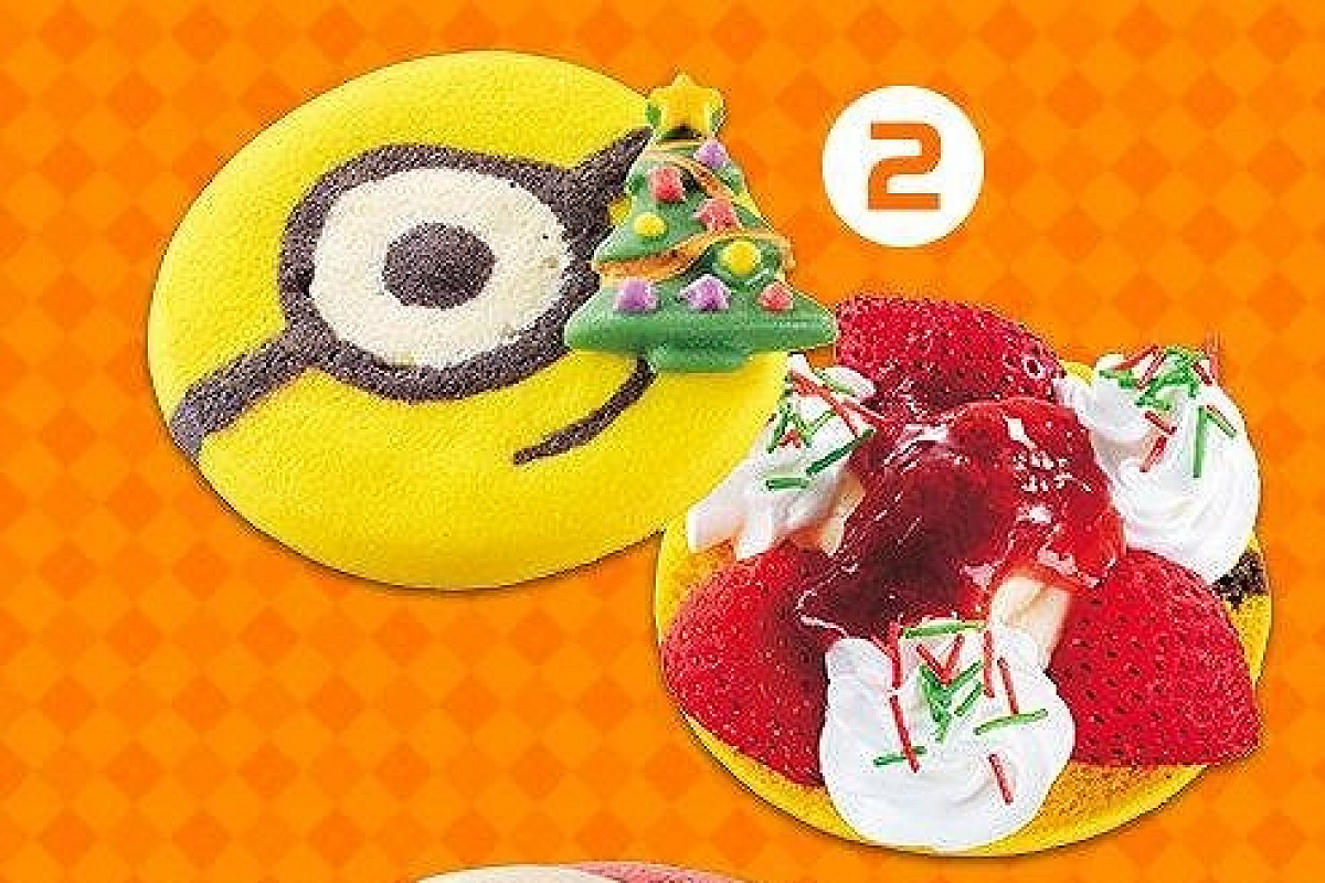 サンタ・ミニオン・クッキーサンド ～クリスマス・ショートケーキ～