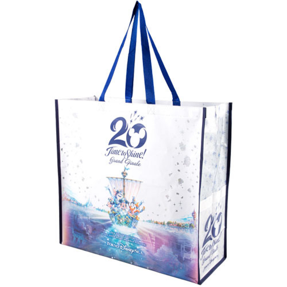ショッピングバッグL・船デザイン（ディズニーシー20周年グランド