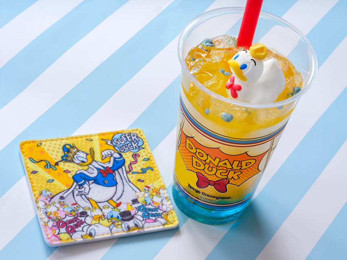 スペシャルドリンク（オレンジドリンク＆パイナップル）、スーベニア