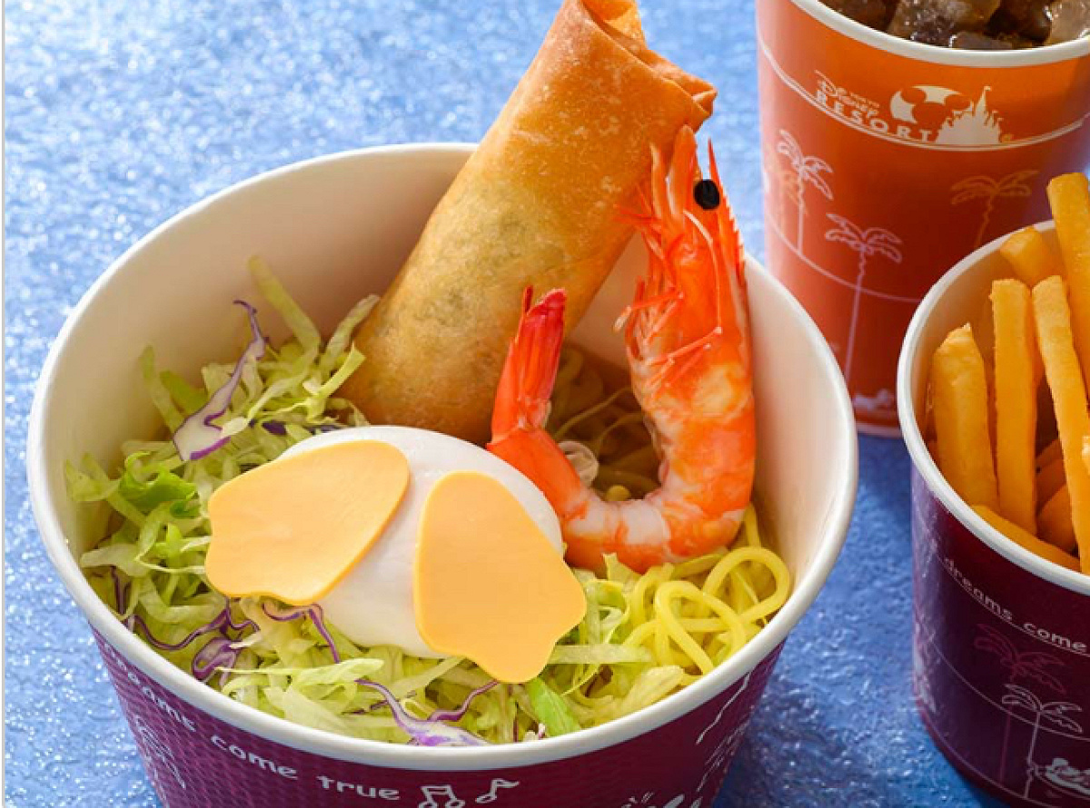スペシャルセット（春巻きとエビの冷やし麺（ゆず塩））| キャステル