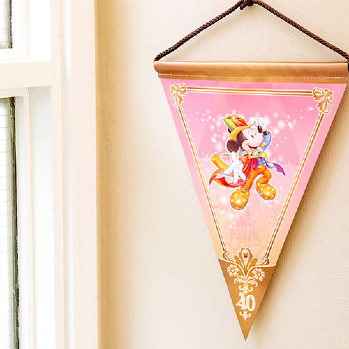 ディズニーガーランド　ディズニーサーキュレーティング・スマイルズ　タペストリー タペストリー（40周年ガーランドサーキュレーティングスマイルズグッズ