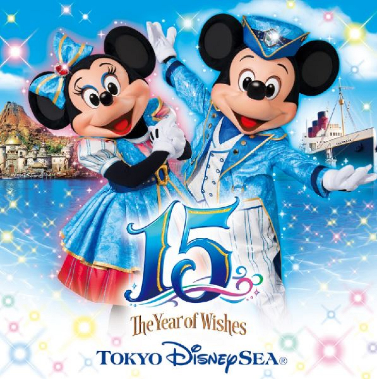 東京ディズニーシー15周年 “ザ・イヤー・オブ・ウィッシュ”ミュージック・アルバム デラックス（3枚組CD）