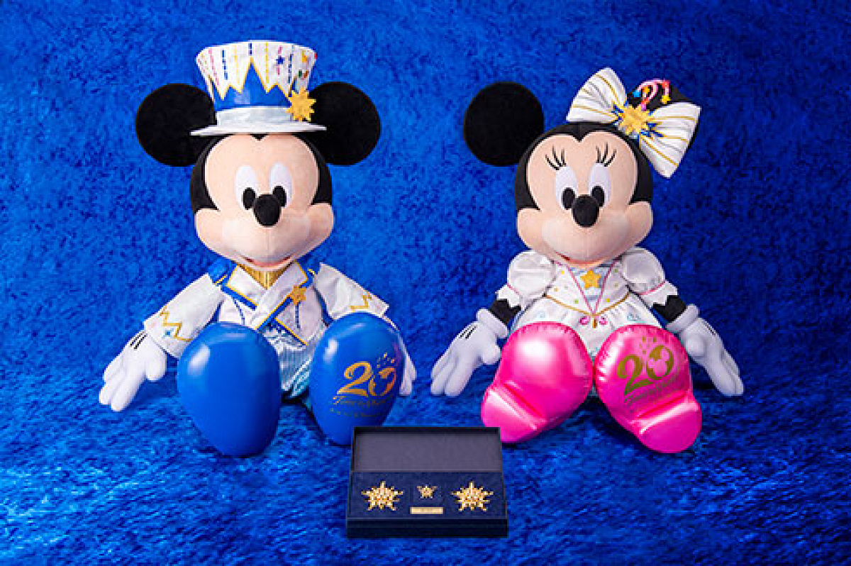 ディズニー　シー　20周年　ぬいぐるみ　セット 東京ディズニーシー20周年スペシャルグッズ：ぬいぐるみセット