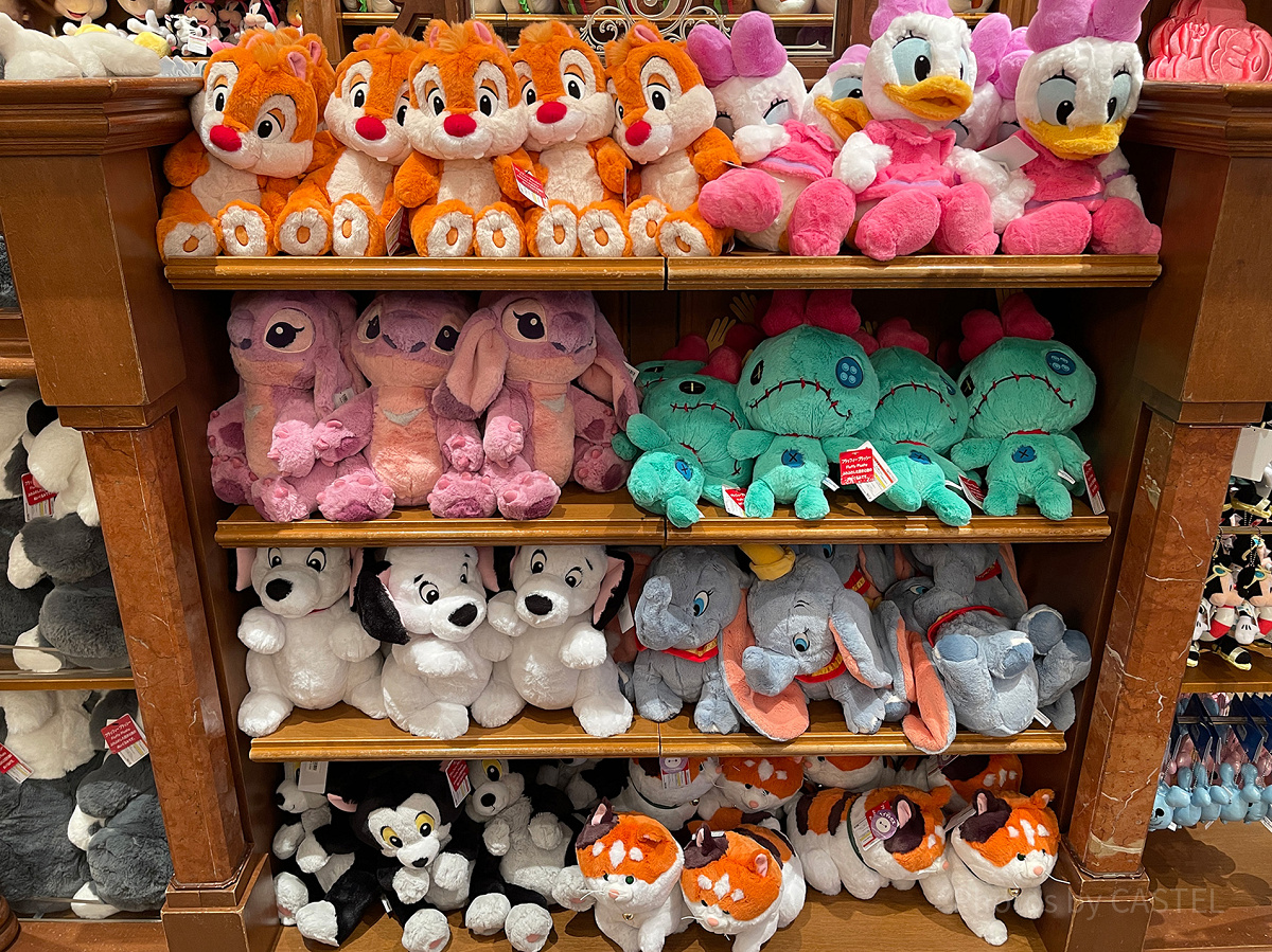 ディズニーランドのぬいぐるみ| キャステル | CASTEL ディズニー情報