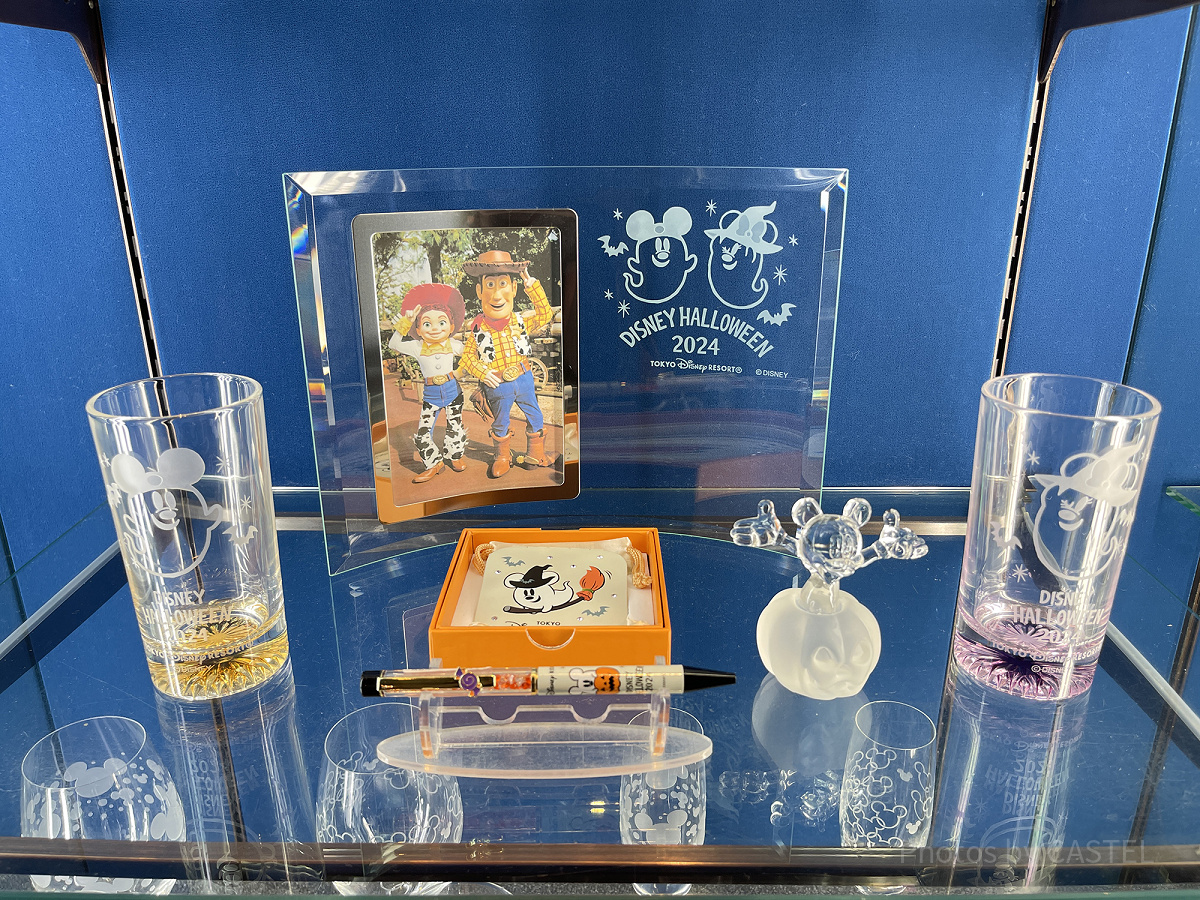 2024年ハロウィン限定のガラスグッズ| キャステル | CASTEL ディズニー情報