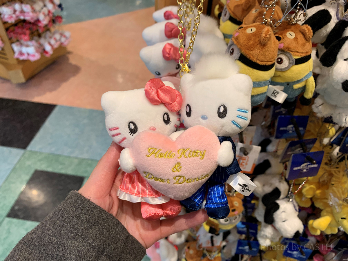 USJ/キティとダニエルのストラップ| キャステル | CASTEL ディズニー情報