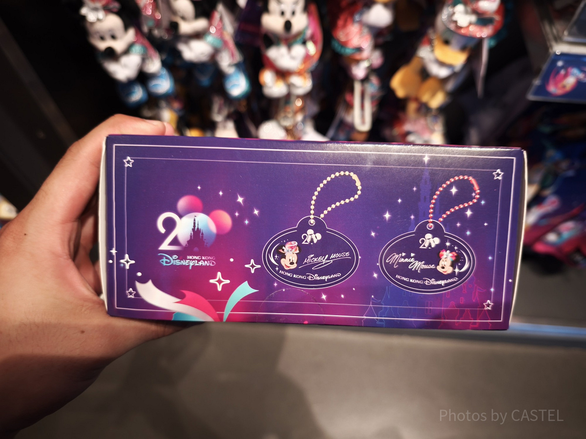 香港ディズニー20周年「ミッキー＆フレンズ・グランドセレブレーショングッズ」：バッグチャーム11個セット