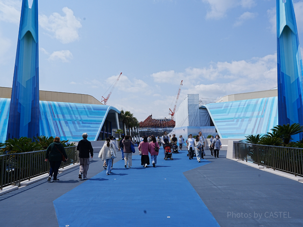 今のスペースマウンテン（2025年4月撮影）