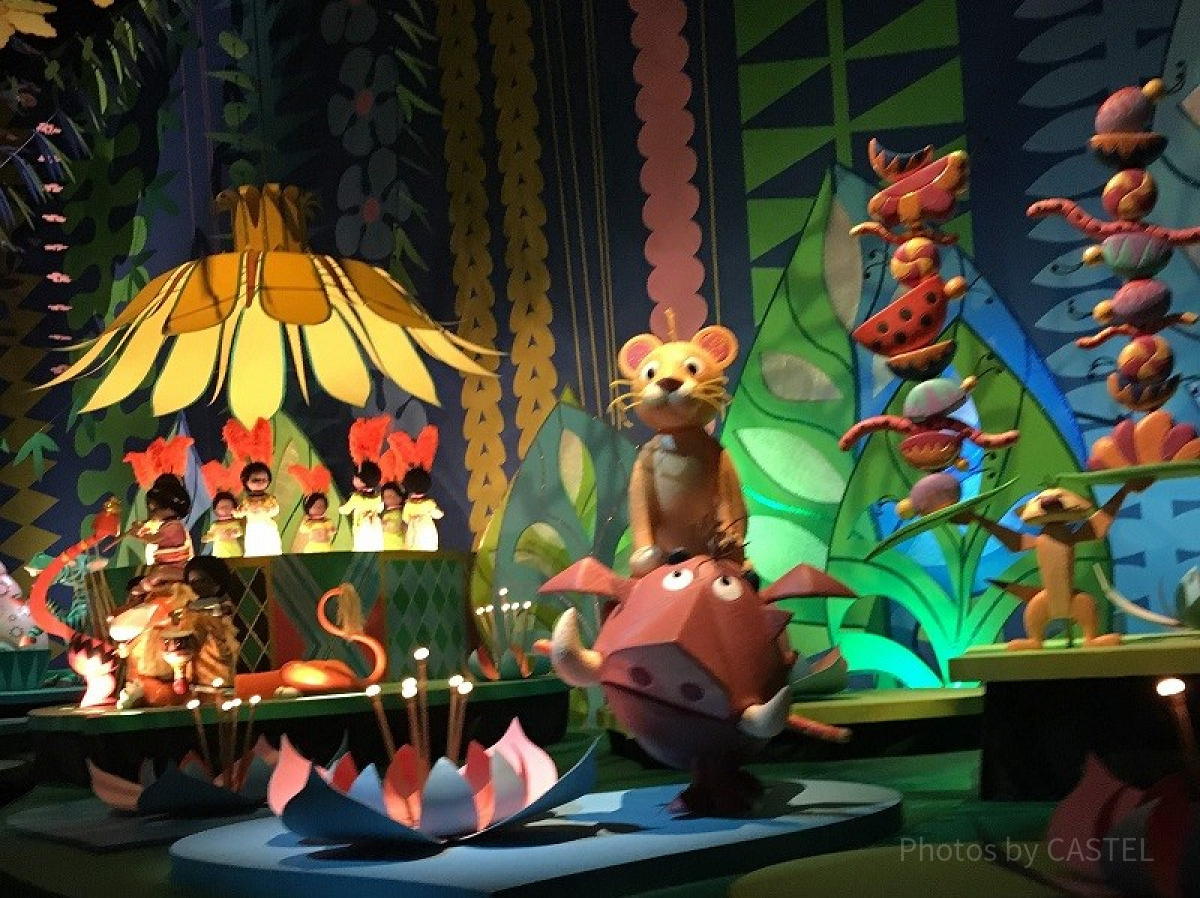 イッツ・ア・スモールワールドのアフリカエリア| キャステル | CASTEL