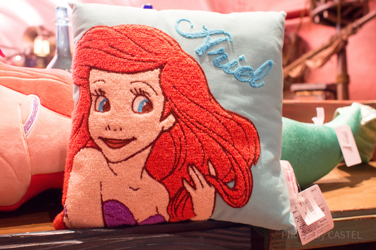 アリエルクッション| キャステル | CASTEL ディズニー情報