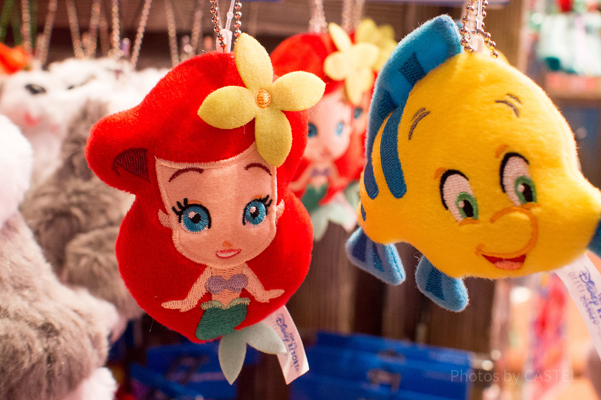 アリエル＆フランダーぬいぐるみバッジセット| キャステル | CASTEL