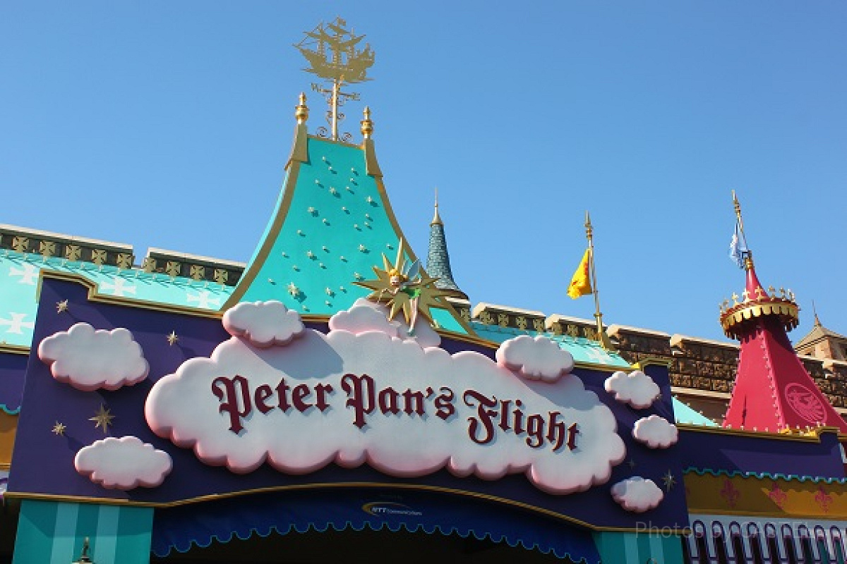 アトラクション「ピーターパン空の旅」| キャステル | CASTEL