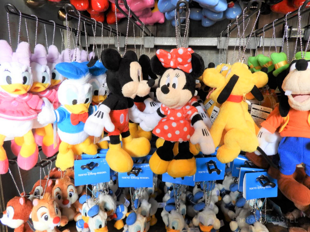 ビッグファイブのぬいぐるみバッジ| キャステル | CASTEL ディズニー情報