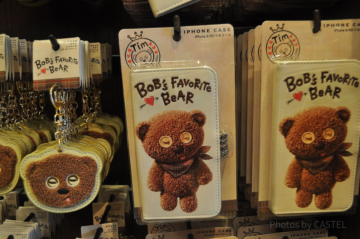 BOB's FAVORITE BEARシリーズのiPhoneケース
