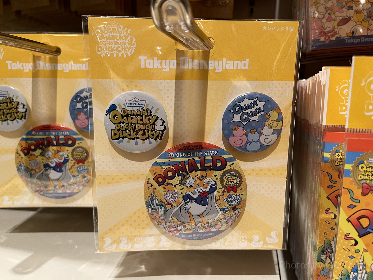 カンバッジセット(ドナルドパルパルーザグッズ2025)