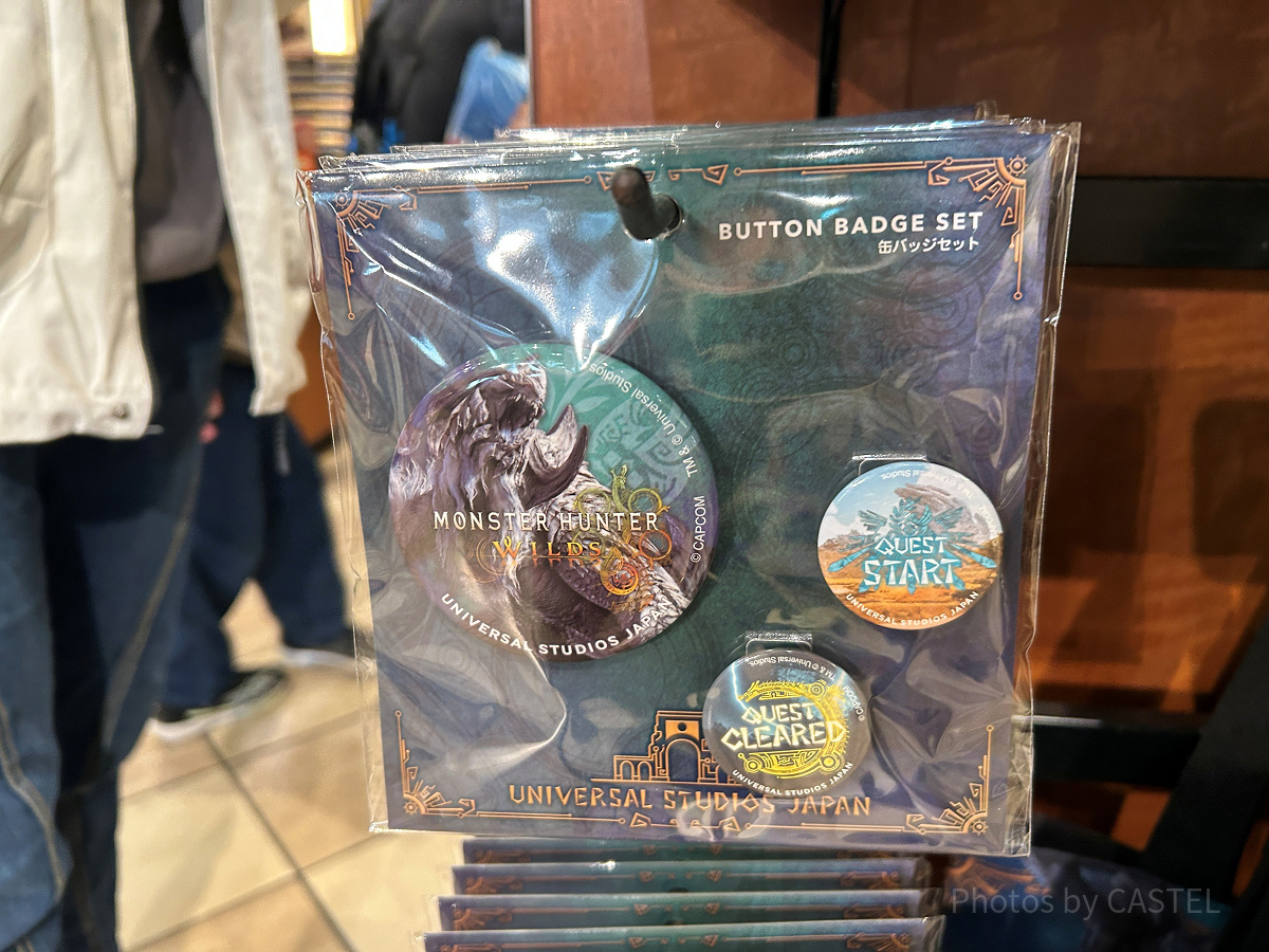 缶バッジセット（USJ×モンハンワイルズ）