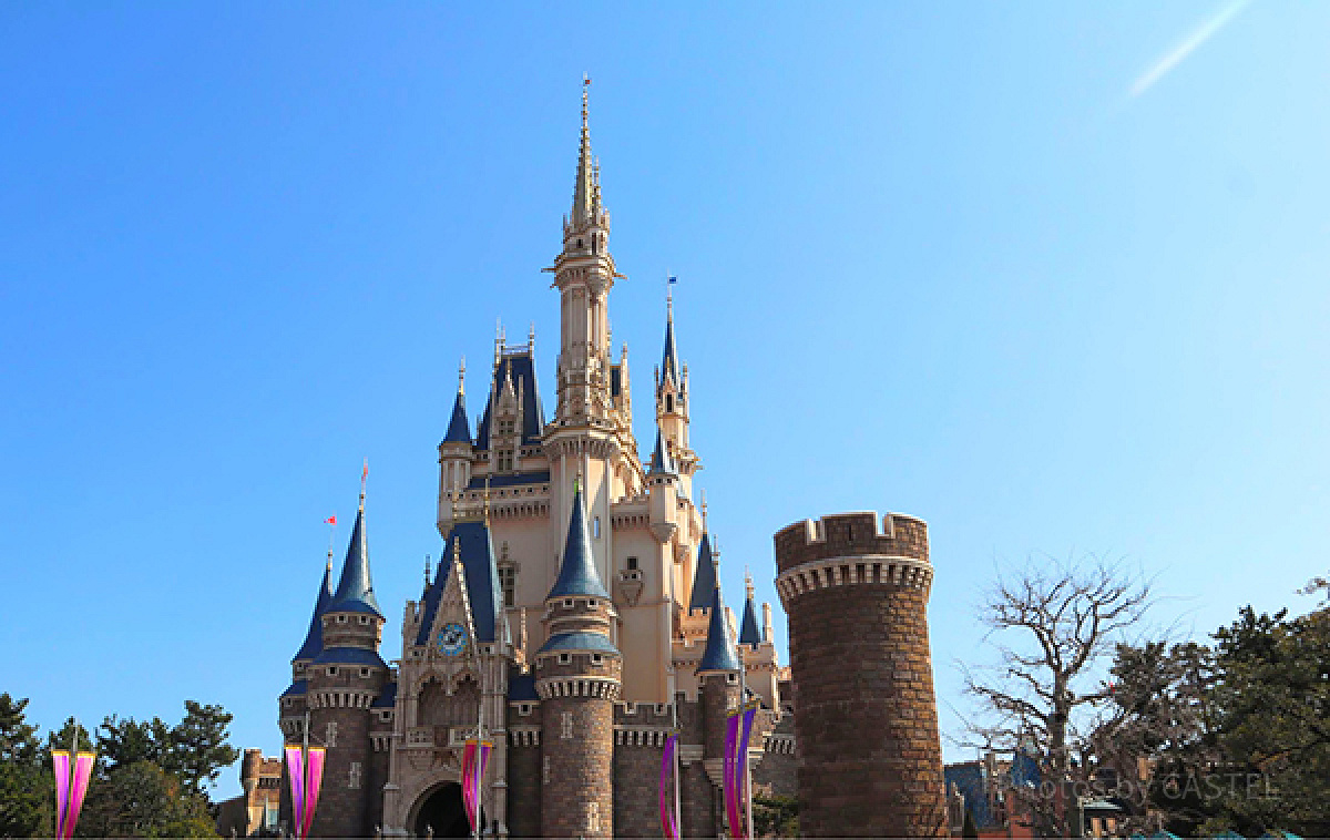 東京ディズニーランドのシンデレラ城| キャステル | CASTEL ディズニー情報