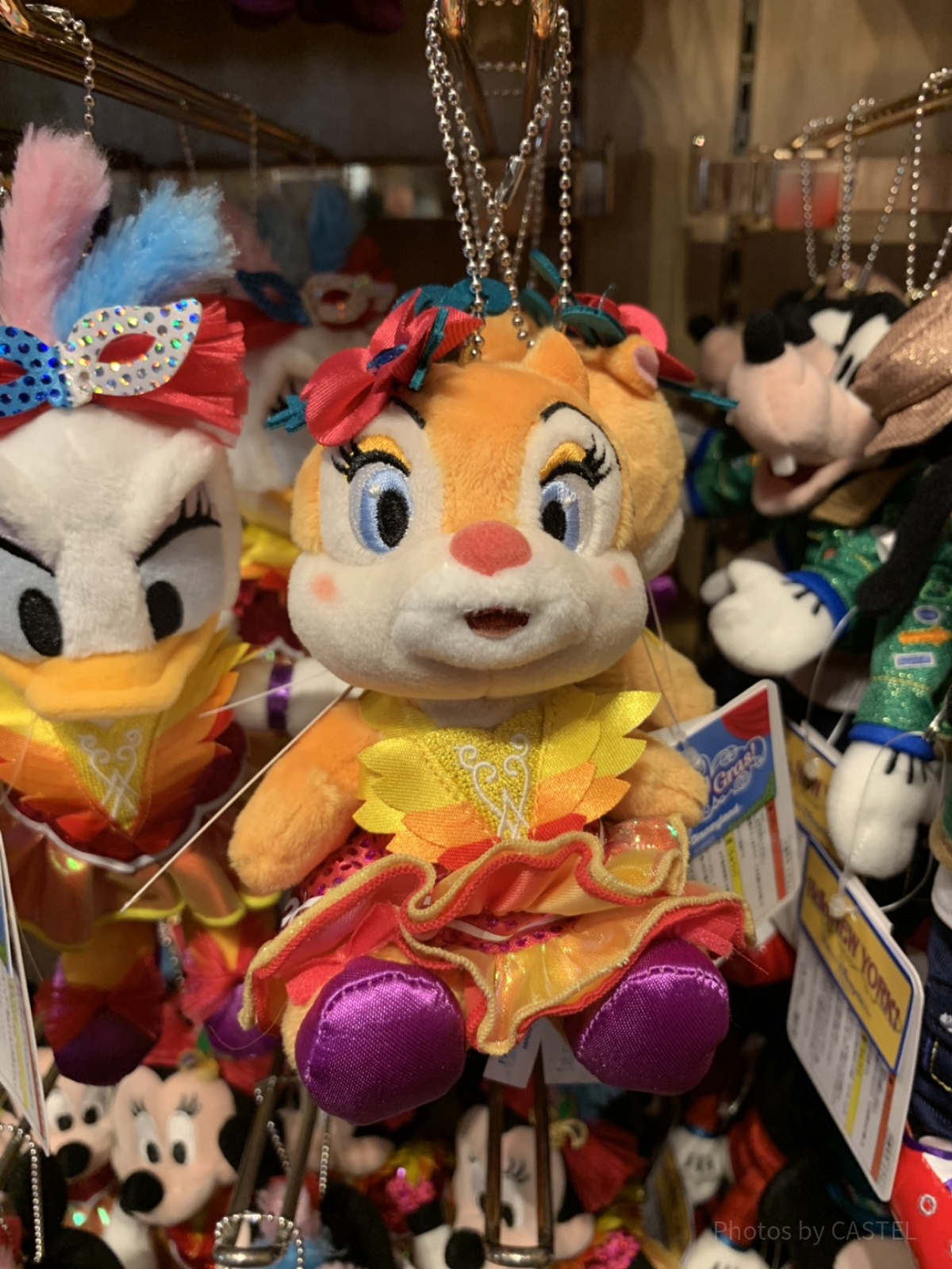 クラリスぬいぐるみバッジ| キャステル | CASTEL ディズニー情報