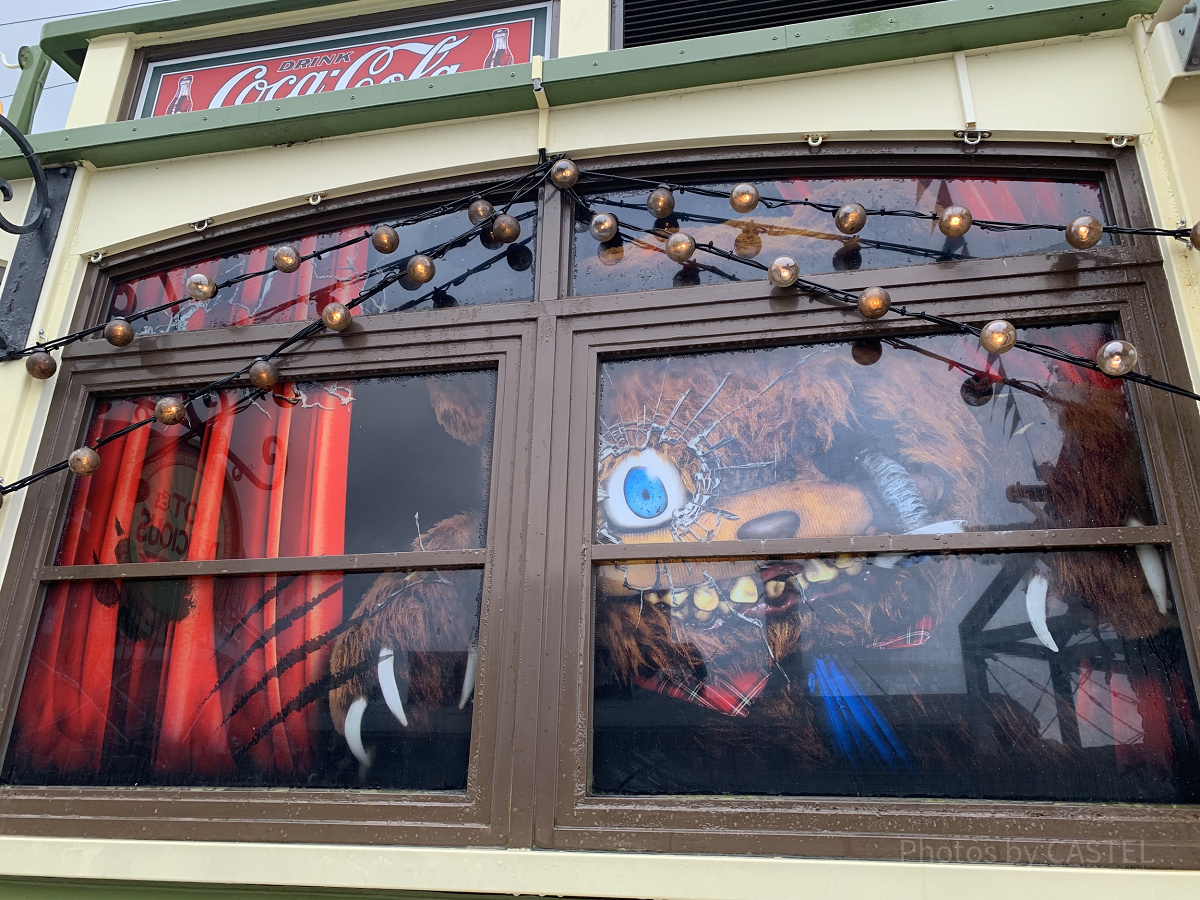 ハミクマ・マーケットの装飾