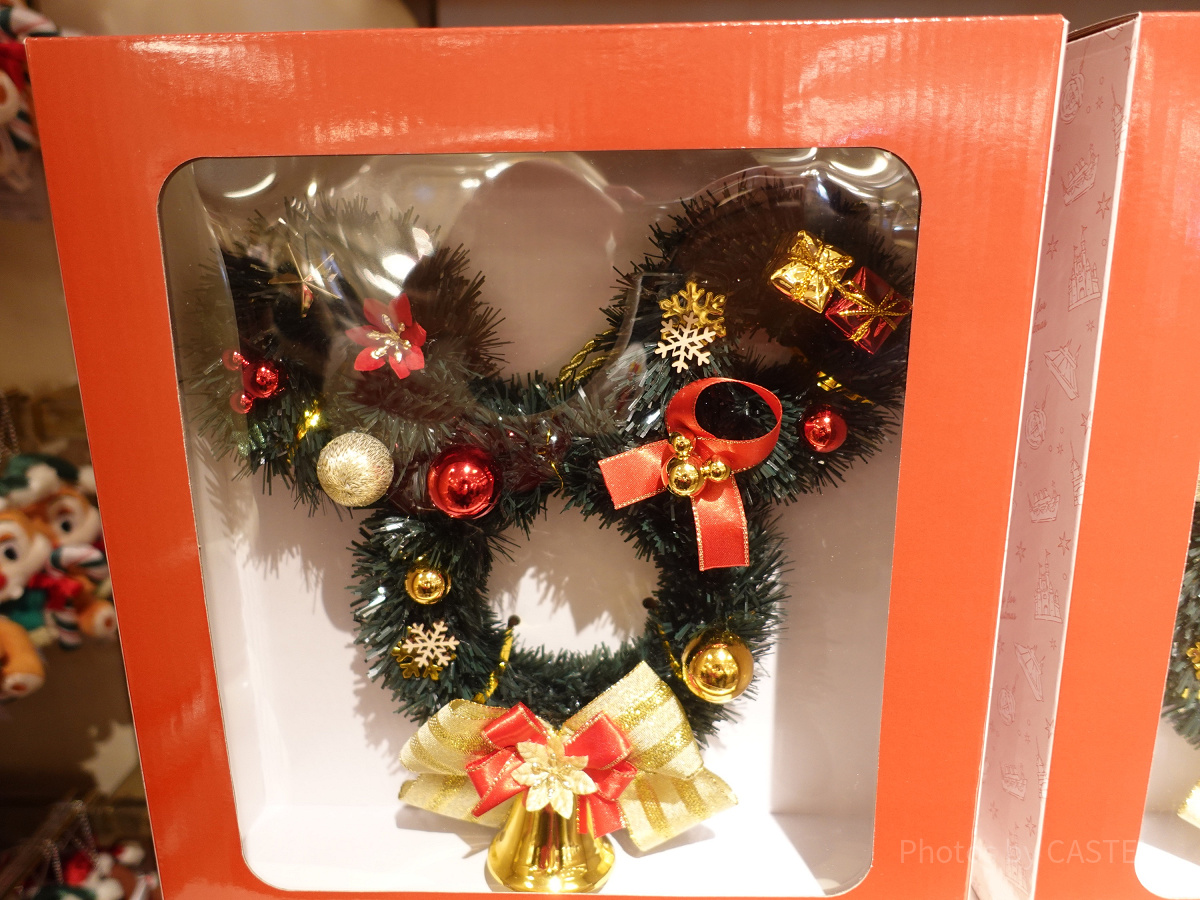ディズニー　Disney クリスマスリース ストアで買った ミキミニのクリスマスリース🎄❄️ #ディズニーストア