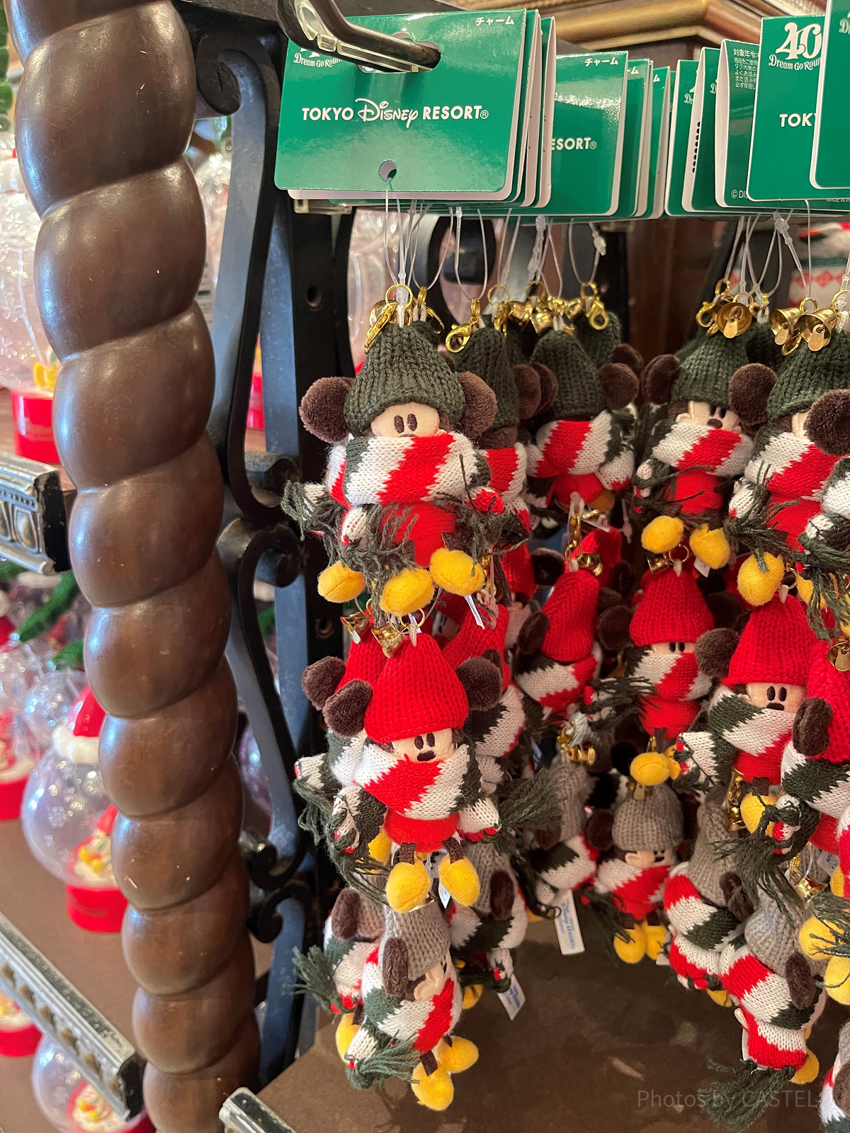 ディズニー クリスマス ぬいぐるみチャーム セット ディズニークリスマスグッズ2023：ぬいぐるみチャームセット 2023年11