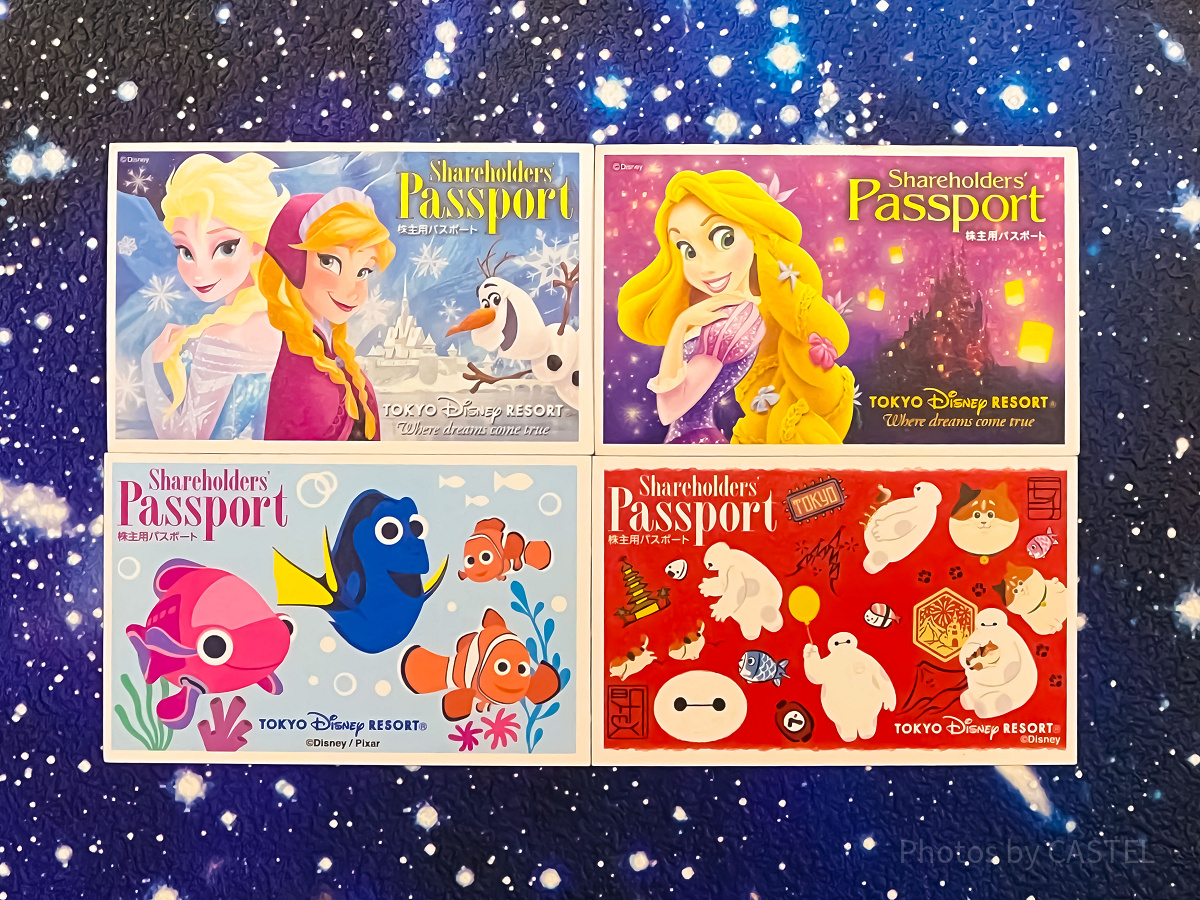 ディズニーチケットラプンツェル・アナ雪の絵柄（2016年）| キャステル