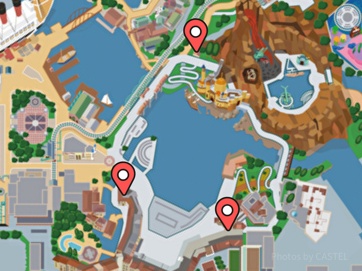 ディズニーシーのトイレマップ：メディテレーニアンハーバー