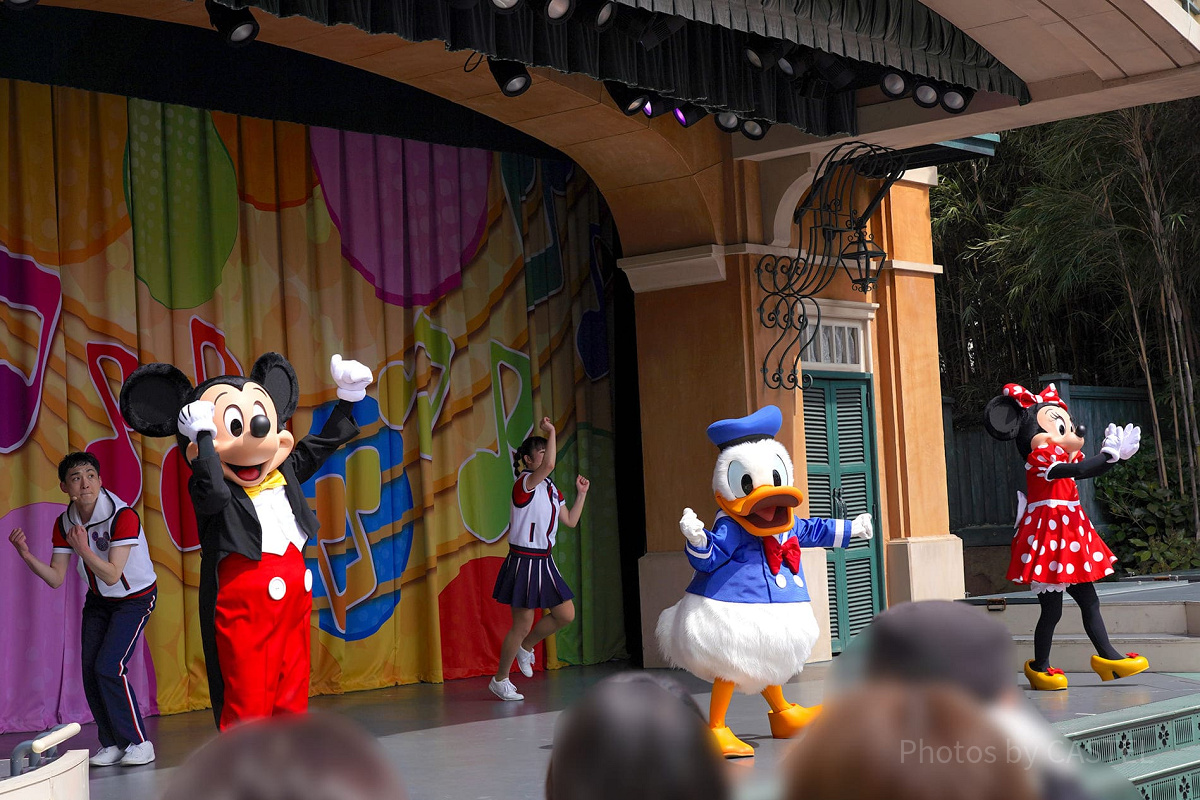 ジャンボリミッキー中のドナルド