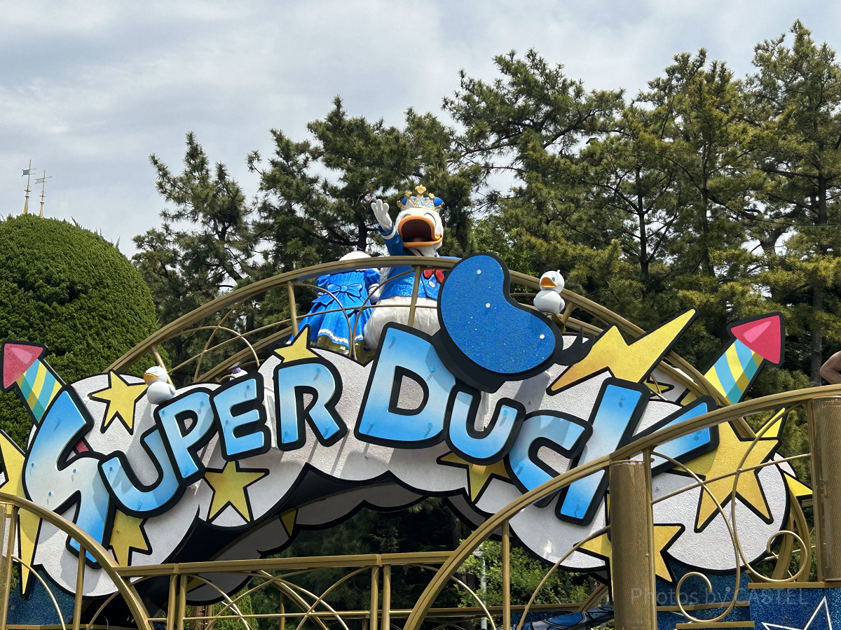 ショーに登場したドナルド