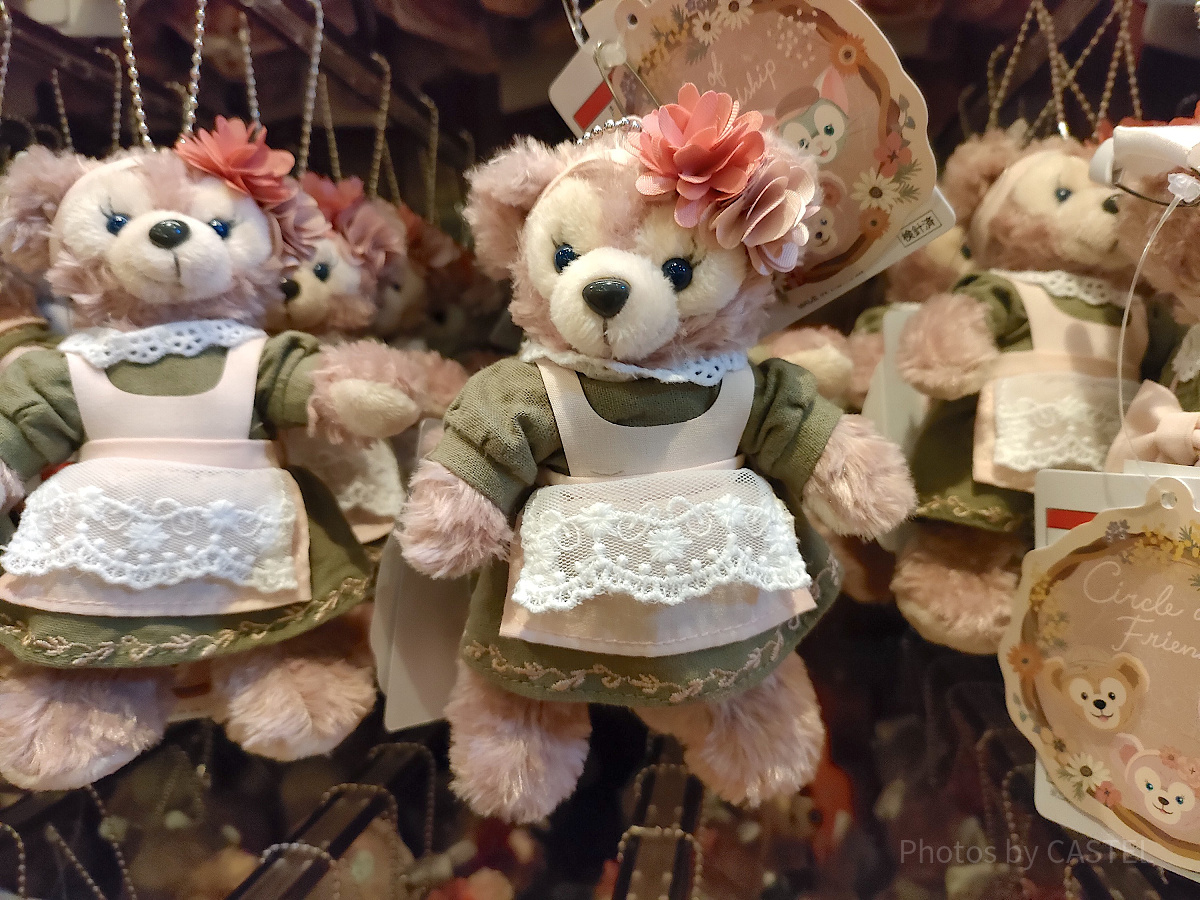 ダッフィー　サークルオブフレンドシップ　ぬいぐるみバッジセット ダッフィー＆フレンズのサークル・オブ・フレンドシップ：シェリーメイ