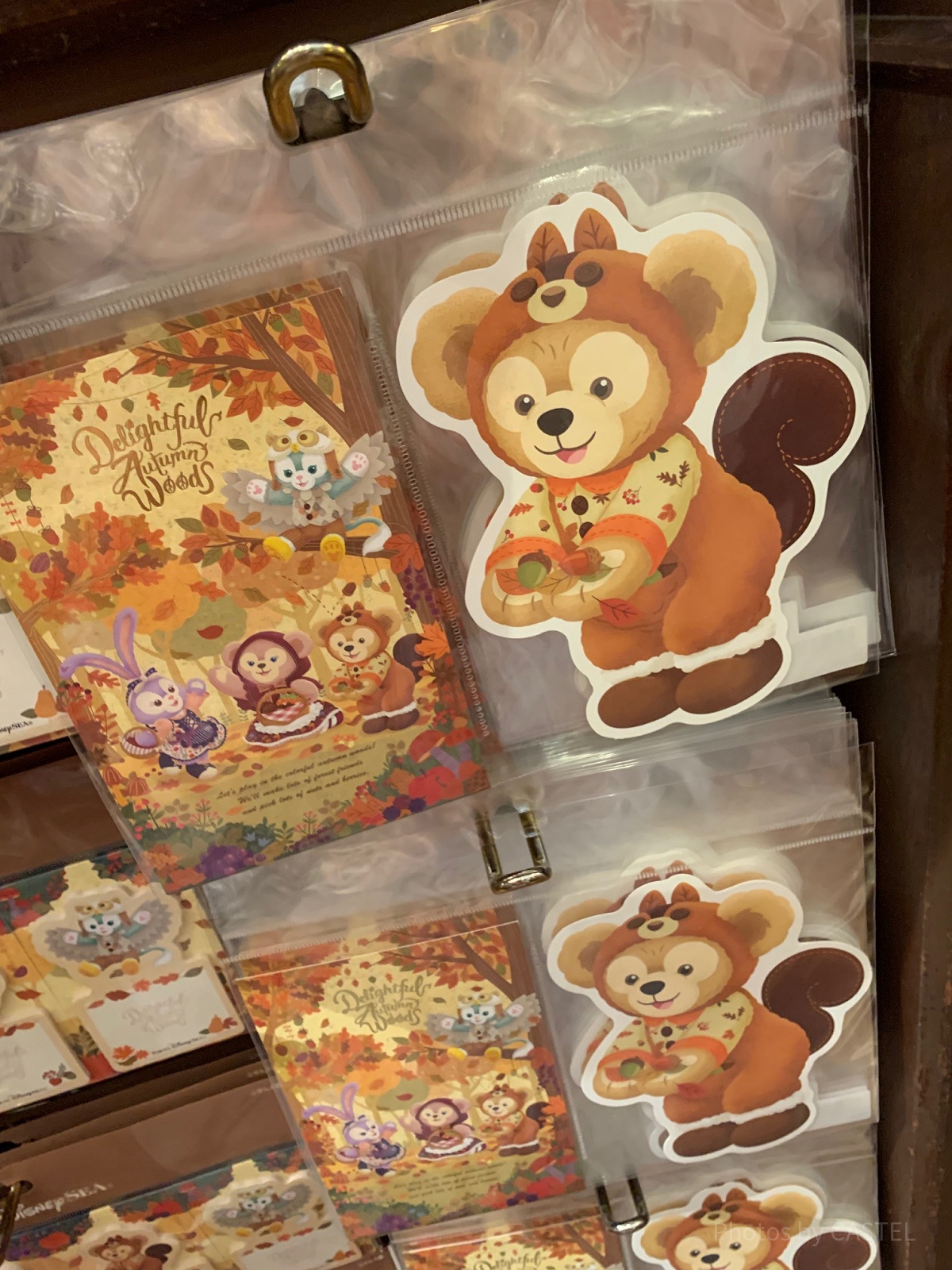 ダッフィーポストカード| キャステル | CASTEL ディズニー情報