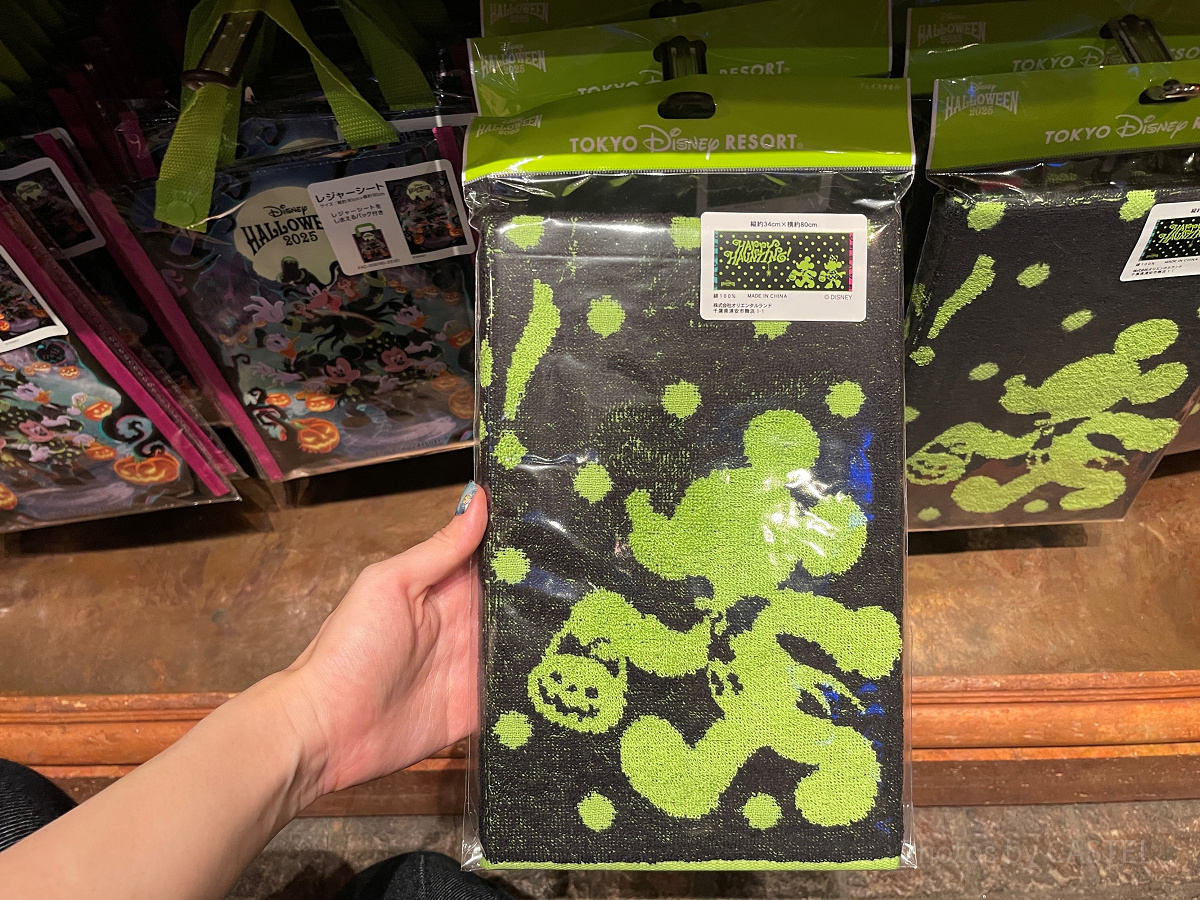 フェイスタオル(ディズニーハロウィングッズ2025)